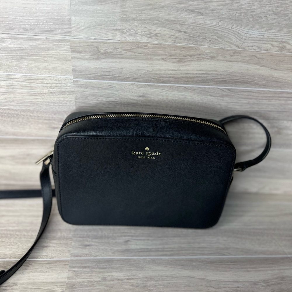 Kate Spade Black Crossbody Bag with Adjustable Strap
